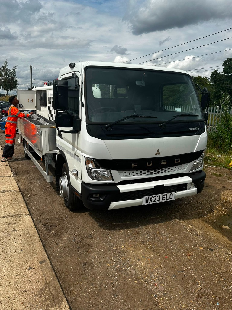 Ground Line Readymix Concrete Pump Vehicle Bedford